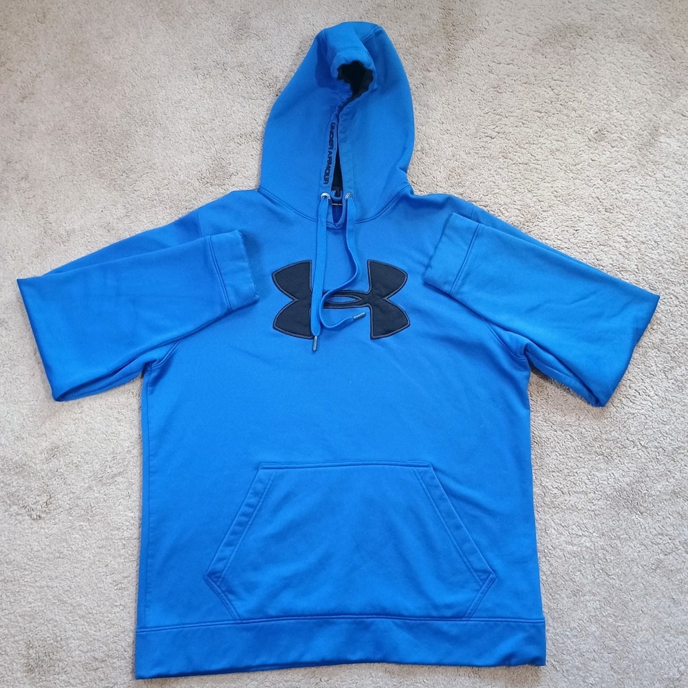 Under Armour Activewear Hoodie Men's XL Large Graphic Drawstrings‎